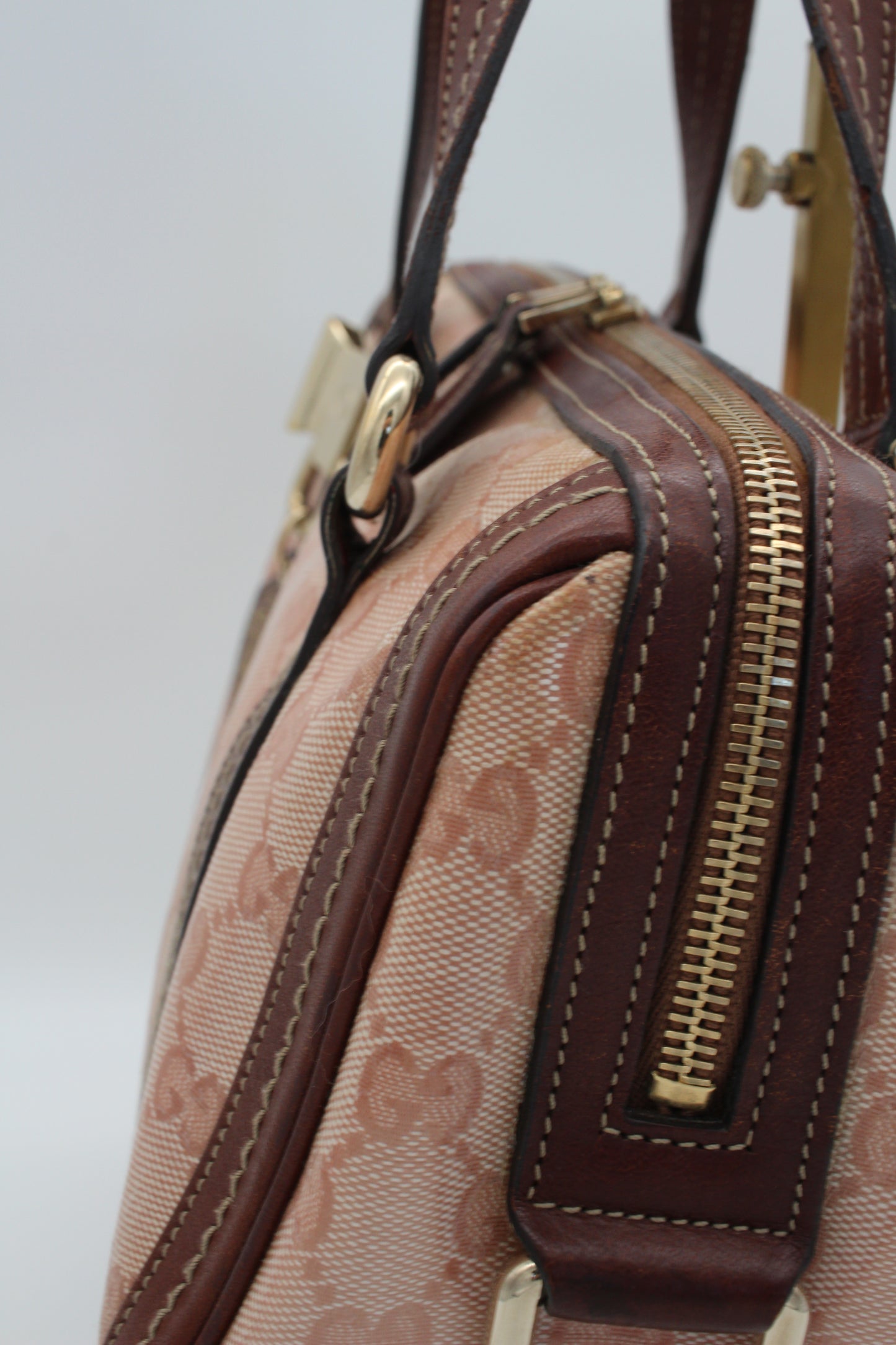 Gucci Crystal Duchessa Boston Handbag