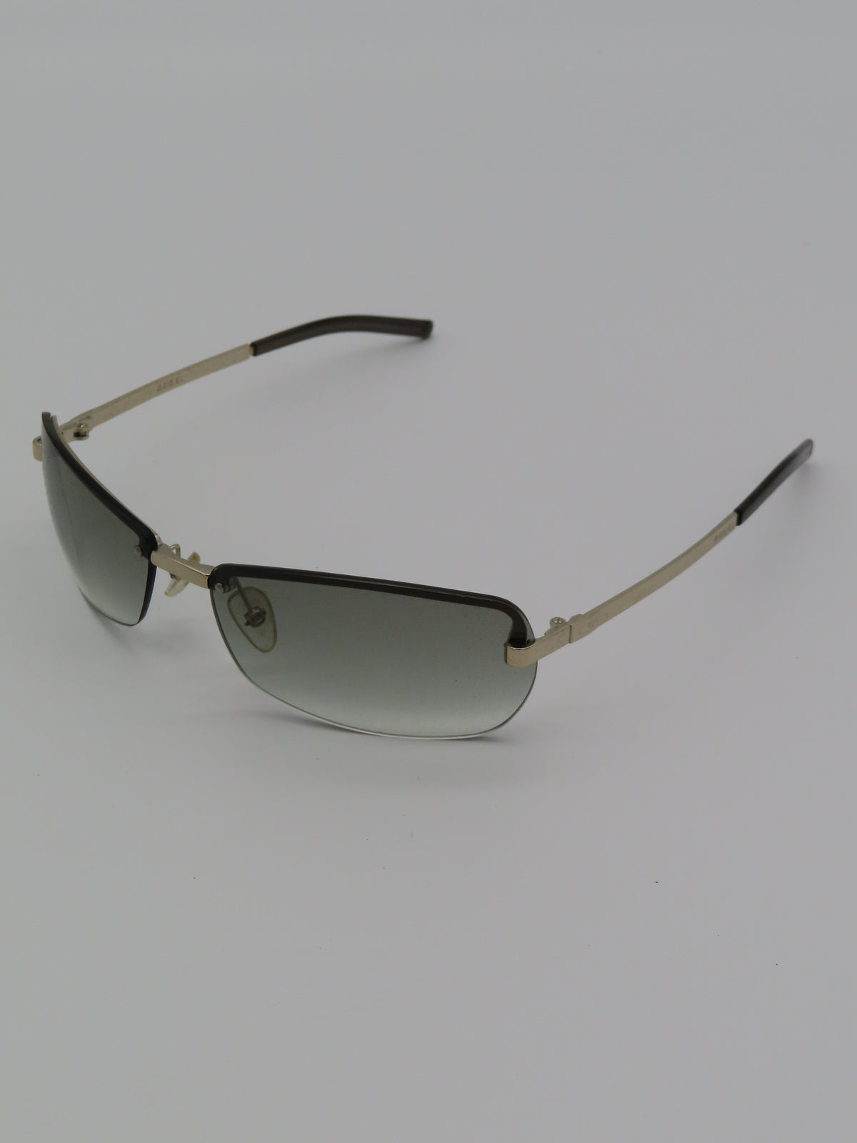 Gucci Half Rimless Sunglasses