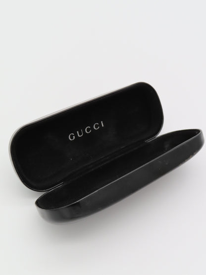 Gucci Rimless Strass Sunglasses Gold