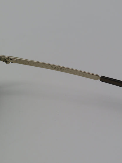 Gucci Half Rimless Sunglasses
