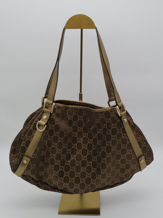 Gucci Satin Abbey Tote
