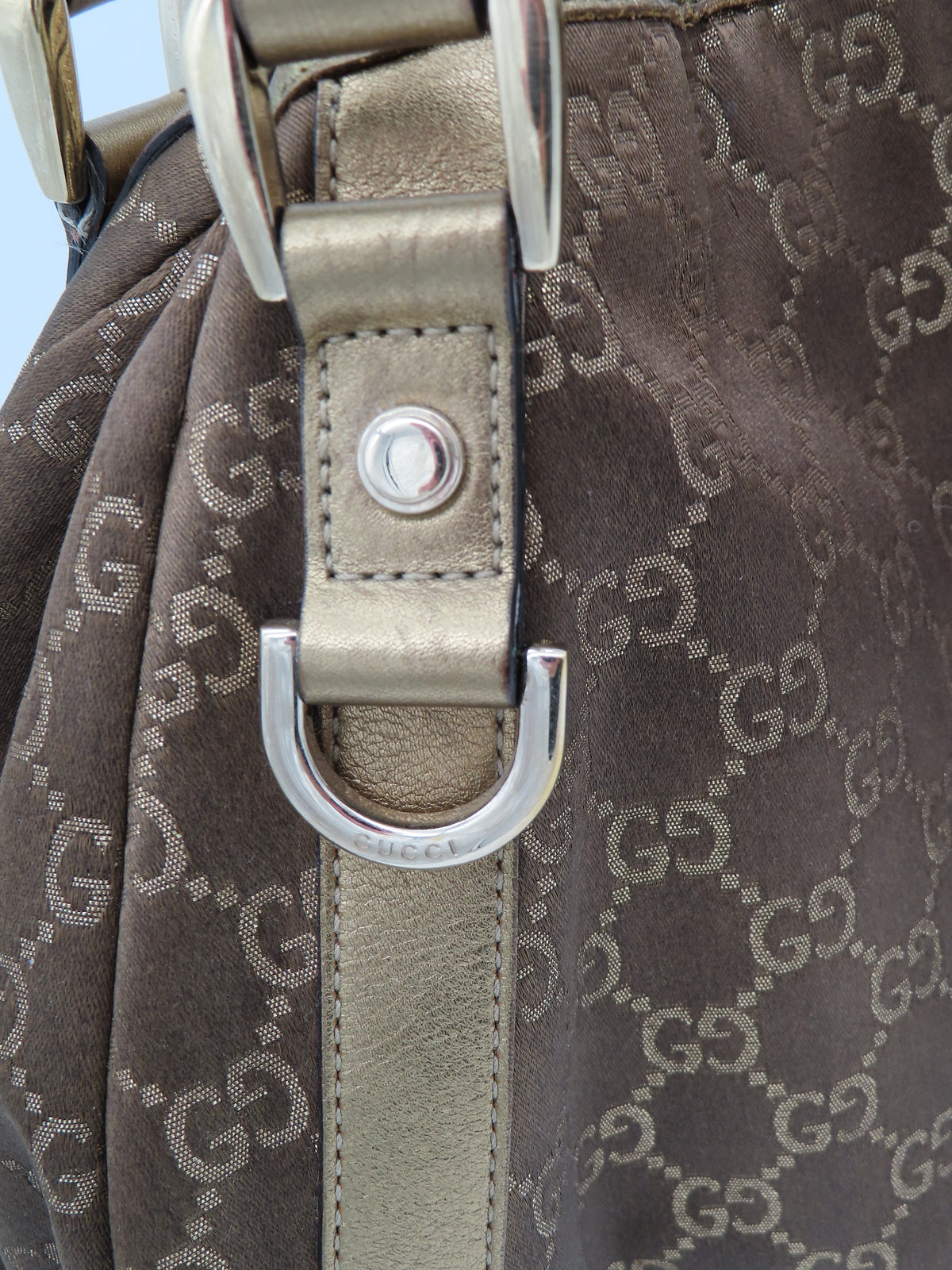 Gucci Satin Abbey Tote
