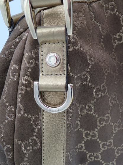 Gucci Satin Abbey Tote