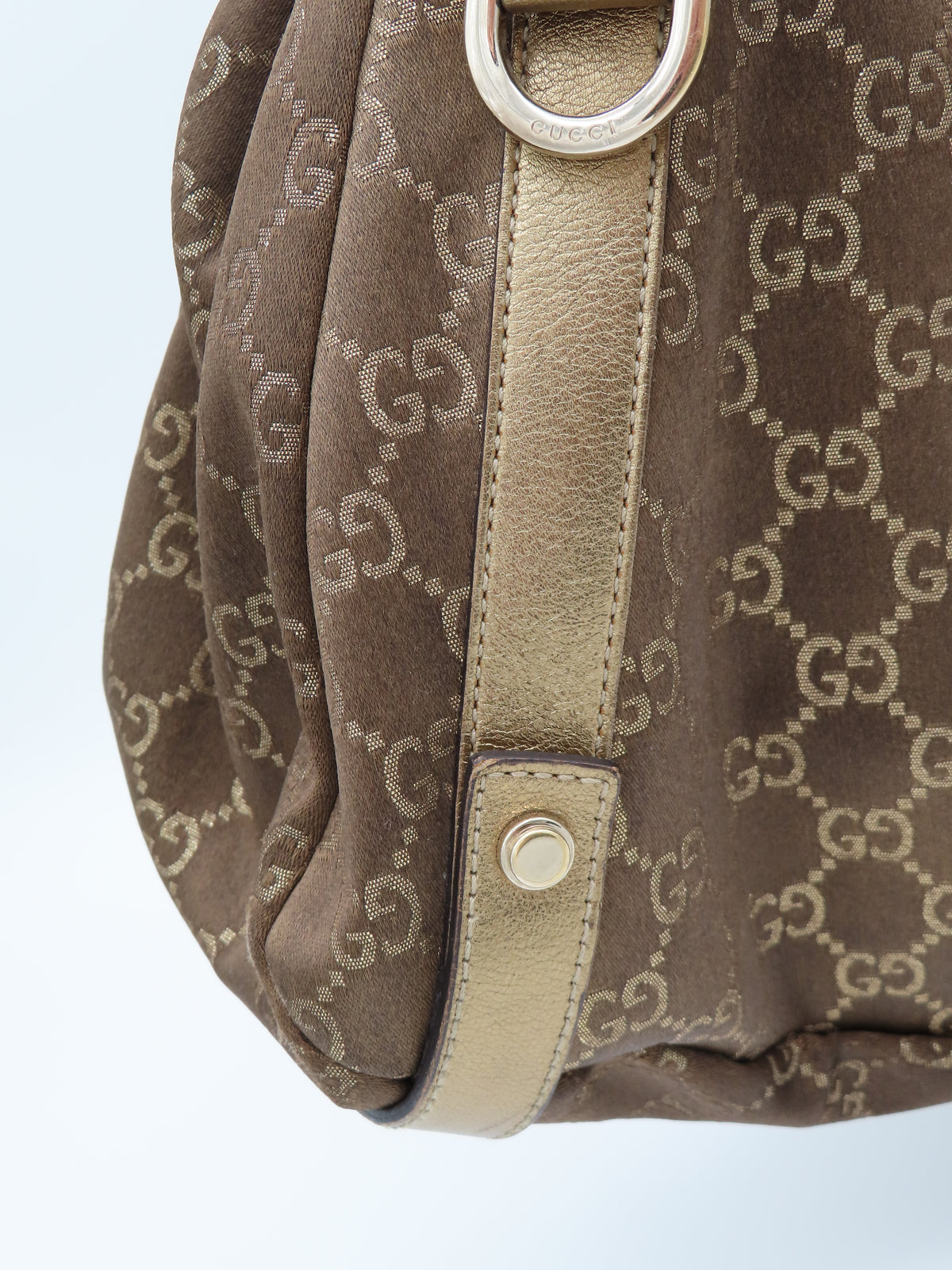 Gucci Satin Abbey Tote