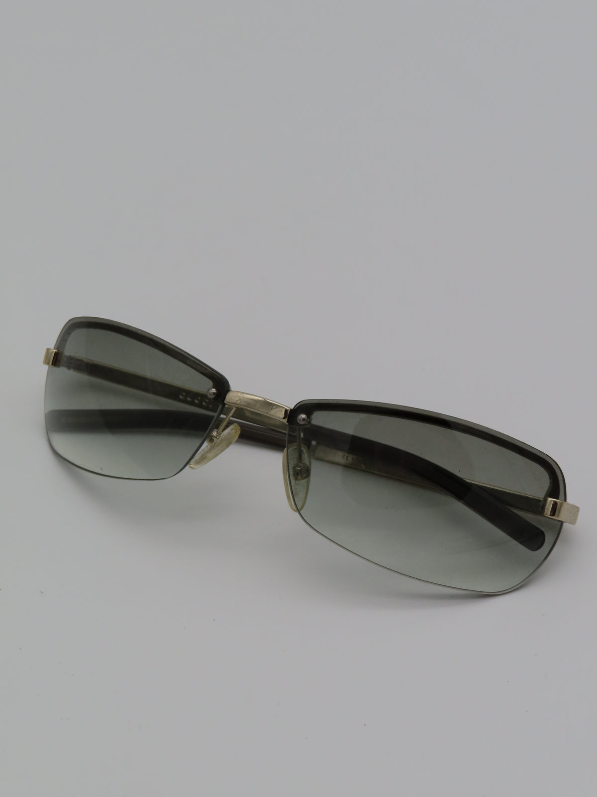 Gucci Half Rimless Sunglasses
