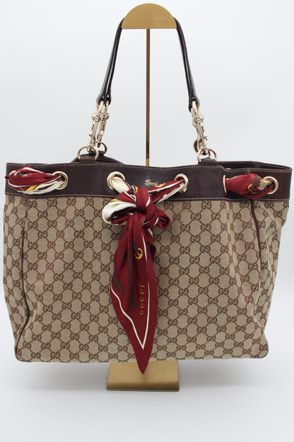 Gucci Positano Scarf Tote