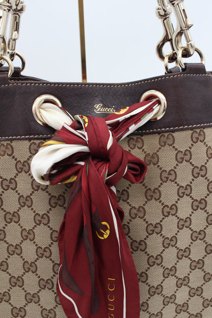 Gucci Positano Scarf Tote